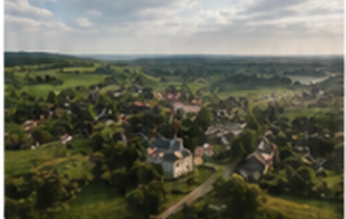 Панорама села Лісники
